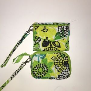 Brand New Matching Vera Bradley Wallet Set